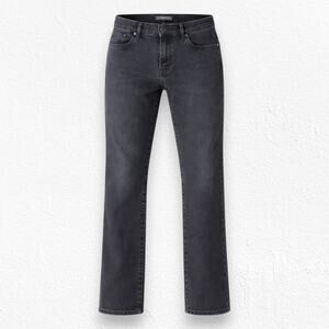 Levi's 505 Black Mid Rise Classic Black Label Casual Straight Leg Jeans Size 6